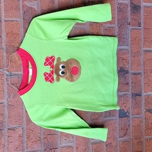 Boy's 5 Christmas Reindeer Shirt